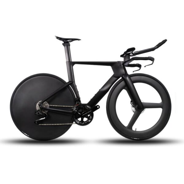 Lightweight Carbon TT Bike with Shimano Di2 Triathlon Disc Bike TT017
